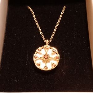 Ruby North Star Necklace